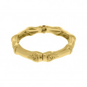 Bracelete Bambu Dourado